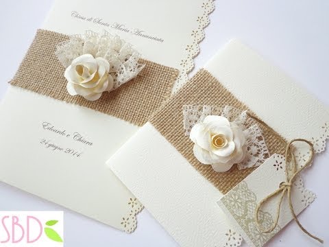 Partecipazioni di Nozze Shabby - Shabby Wedding Invitations