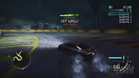 Need for Speed Carbon PlayStation 3 Gameplay - Turn and