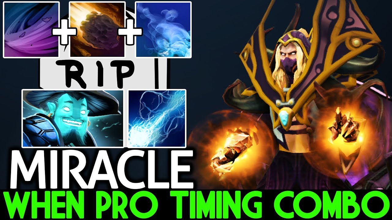 Miracle- [Invoker] When Pro Timing Combo R.I.P Storm Spirit WTF Game 7.21 Dota 2 - YouTube