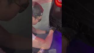 Nissan Gt-R With Green Fire With Dragons Breath And Make More Sparkle