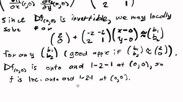 Comparative Statistics and Inverse Function Theorem Part 4: The Inverse Function Theorem