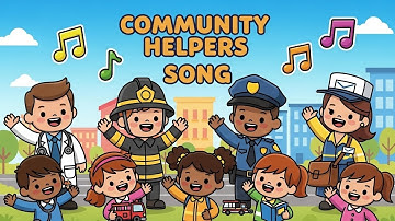 Community Helpers Song | Jobs & Helpers Learning for Kids | Buzzy Tune’s Time