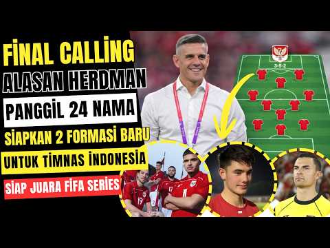 final garuda calling ! john herdman ingin ujicoba lineup baru impiannya !