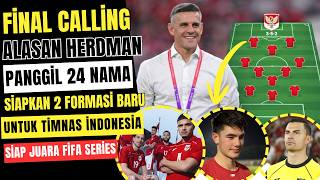 Final Garuda Calling John Herdman Wants To Try Out His Dream New Lineup