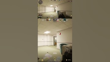 Teammate scared me... got a 4k after. #cs2 #gameplay #shorts