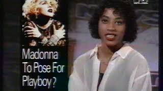 Madonna posing for Playboy MTV news