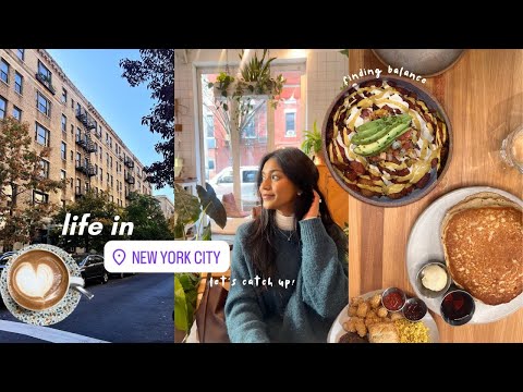 new season, new energy - welcome back ✨ | finding balance in new york city