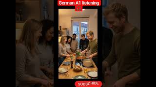 german A1 listening story master your listening with simple stories#german #germanpronunciation