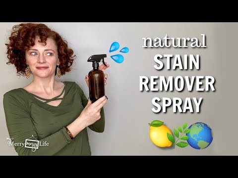 DIY Stain Remover Spray Recipe