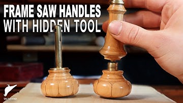 Making a Frame Saw with Rex Krueger - The handles
