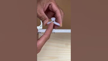 The right way to install drywall anchors that no one uses. #diy