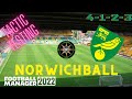 NORWICHBALL | 4-1-2-3 | TACTIC TESTING | FM22 | FOOTBALL MANAGER TACTICS