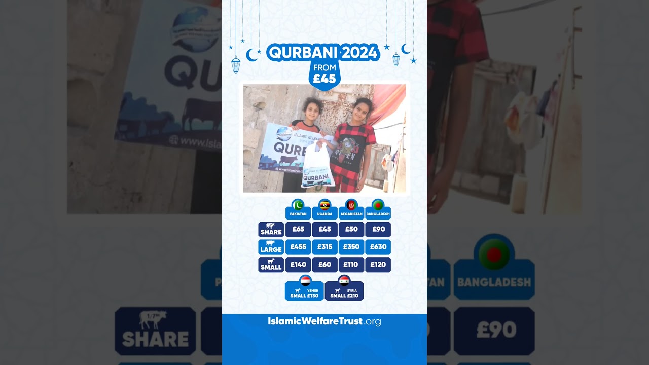 Qurbani 2024 - Share the Happiness of Eid Al-Adha with your fellow Muslim