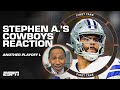 I set it up BEAUTIFULLY! 🤩 Stephen A. REACTS to the Cowboys losing 48-32 to the Packers | First Take image