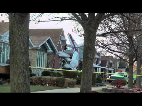 Plane crashes into