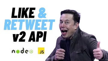 How to like and retweet using the v2 Twitter API