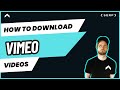 How to Download Vimeo Videos for Free (HLS Streams / http live stream)