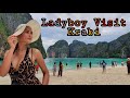 Ladyboy visit Krabi alone for holiday