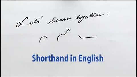 Shorthand - Road to Stenographer - #9 Circle S & Z