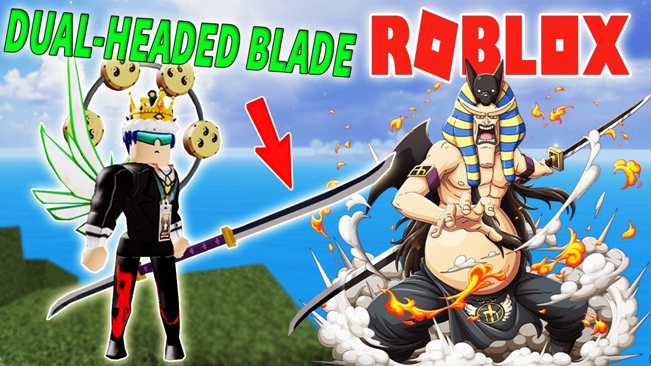 Roblox Mua Vũ Khi Hiếm Dual Headed Blade độc Va Lạ Blox Piece