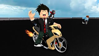 LOKIS NA MOTO VELOCIDADE | Roblox - Drag Bike