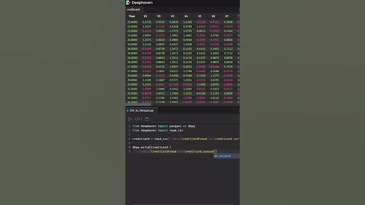 Cut your file size in half with Parquet