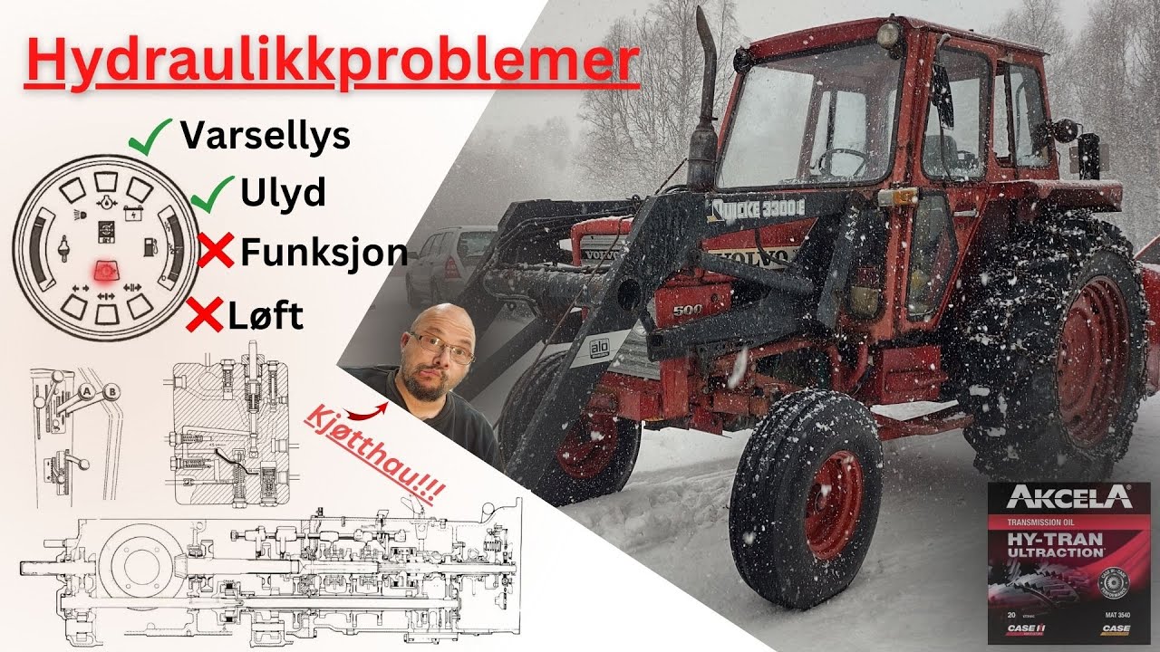 Volvo BM 500 - Frustrerende feilsøking av Hydraulikkproblemer