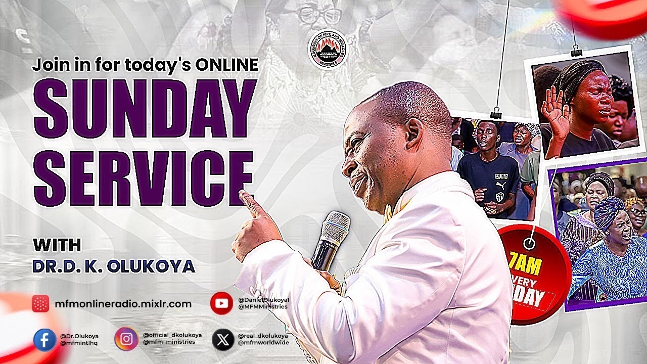 🔴 LIVE | Sunday Service | 16th March, 2026 | Dr D.K. Olukoya