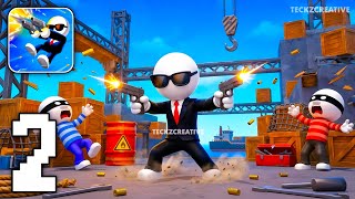 Johnny Trigger Gameplay Walkthrough Part 1 - All Levels 1-30 (iOS, Android) screenshot 5