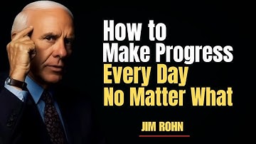 How to Make Progress Every Day—No Matter What | Jim Rohn Motivation