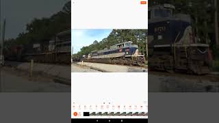 Heritage SD70ACE Intermodel Train