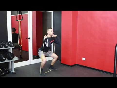 Front squat elastico - Front squat elastico