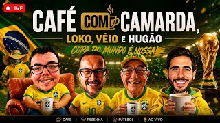 CAFÉ COM CAMARDA, LOKO, HUGÃO E VEIO- 16 /06