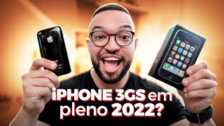 USEI um iPHONE 3GS em pleno 2022! COMO FOI A EXPERIÊNCIA?