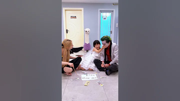 天使套路小丑，結果被小天使破解#short #angel #clown - 天天要聞