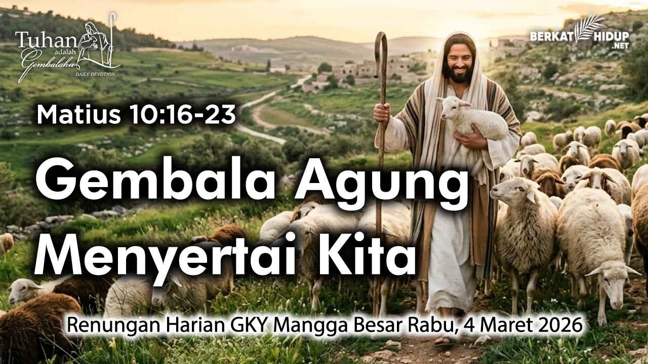 Tuhan Adalah Gembalaku #1940 - Penganiayaan yang akan datang dan pengakuan akan Yesus (part 1)