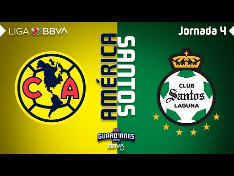 Club America Santos Laguna Goals And Highlights