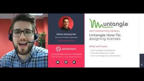 How to Assign Licenses in Untangle NG Firewall