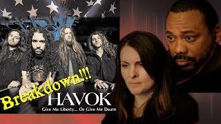 HAVOK Give Me Liberty Or Give Me Death Reaction!!!