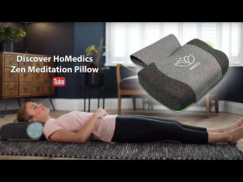 Homedics Zen Meditation Pillow Soothing Neck Massage In Your Own