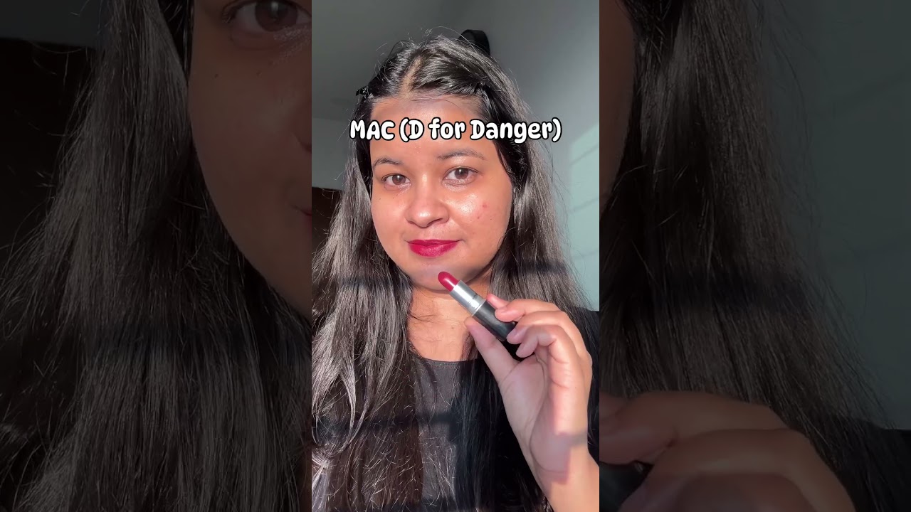 Swatching MAC Lipstick D for Danger 💄💋 