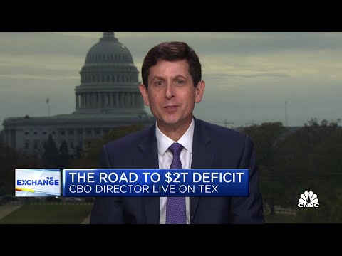 The deficit would still be wide even if rates went down, says CBO Director Phillip Swagel Episode cover