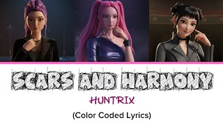 Huntrix scars And Harmony  Fanmade Song color Coded S