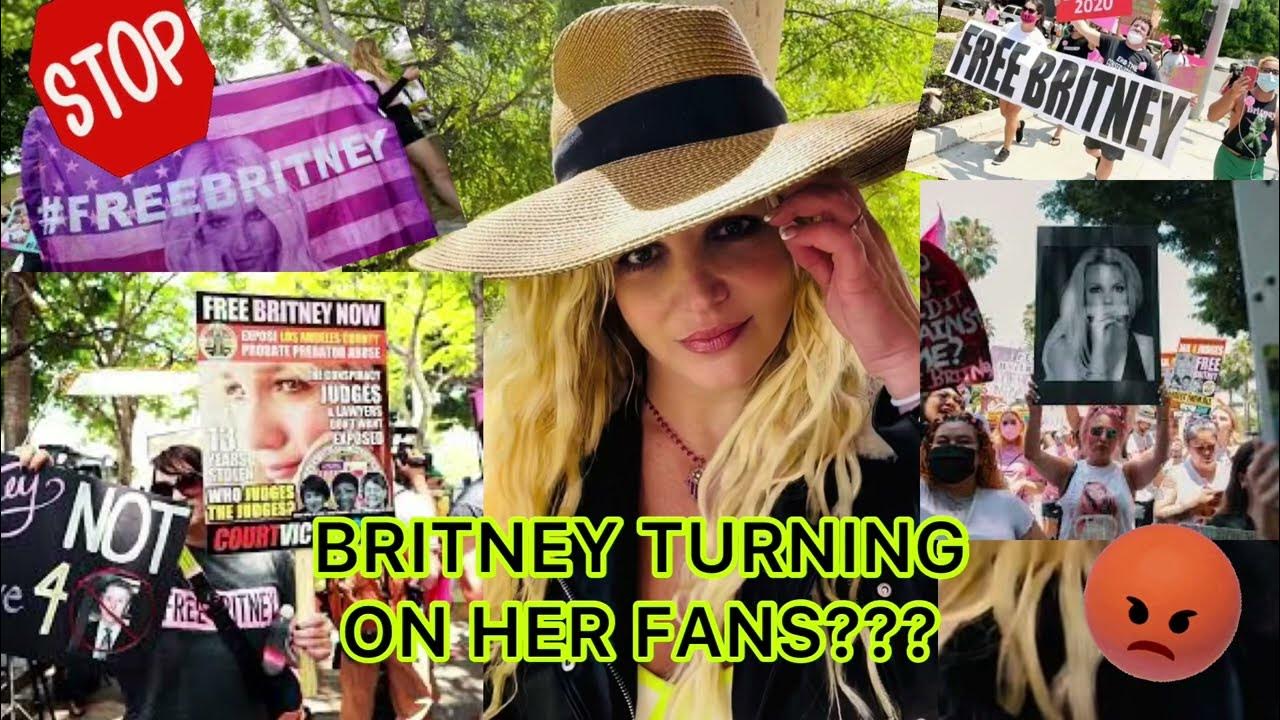 BRITNEY SPEARS TURNING ON HER FANS? 😡 BRITNEY UNLEASHED HER HEART 💔😢 ...