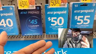 REVIEW- WALMART - AT&T DIRECT TOP UP PREPAID PHONE PLANS- ARE THESE ANY GOOD?