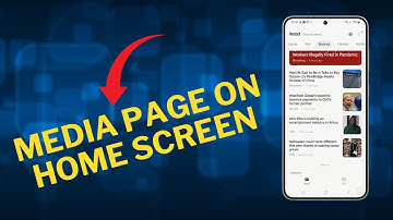 How to Enable/Disable Add Media Page To Home Screen on Galaxy S24
