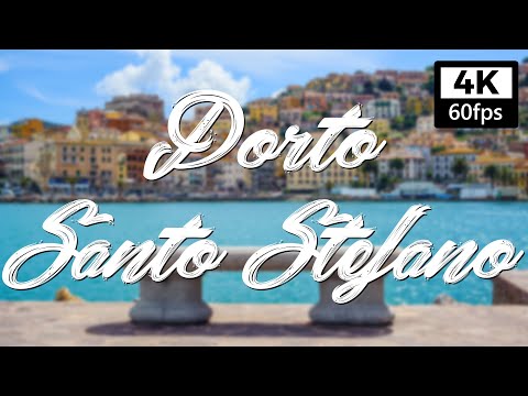 【4K】PORTO SANTO STEFANO Walking Tour