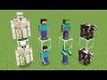 herobrine mobs vs normal mobs
