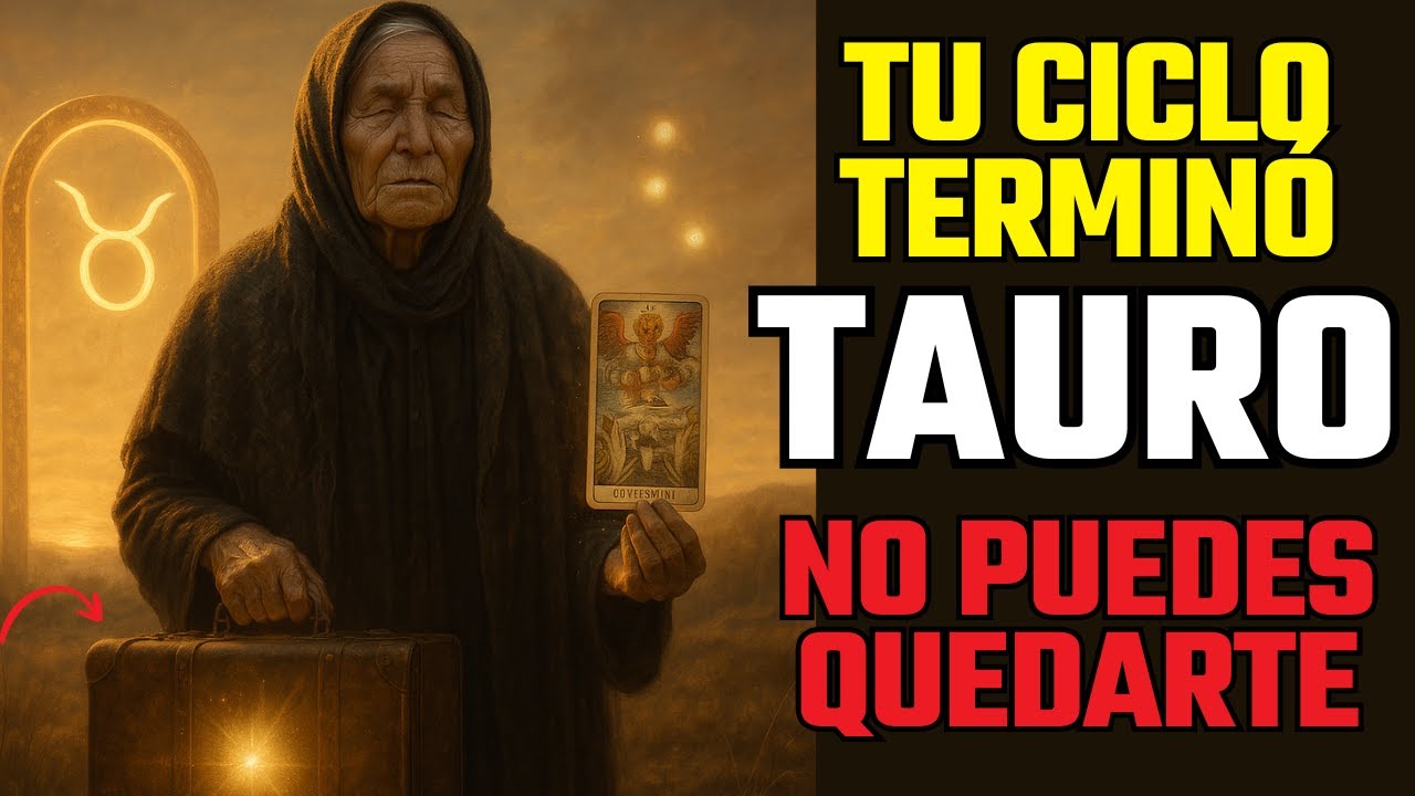 💔 TAURO ♉️ Es hora de irte — El destino te llama y no podrás resistir ...