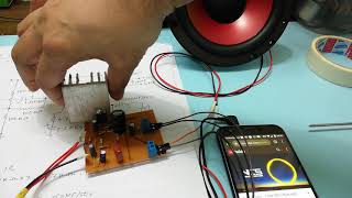 Audio Amplifier With Tda2030 Ic With Single Power Supply Dc 12V In Veroboard With Clear Sound
